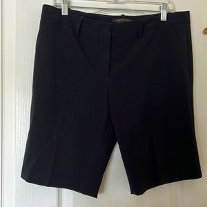 BCBG black trouser shorts Sz 10